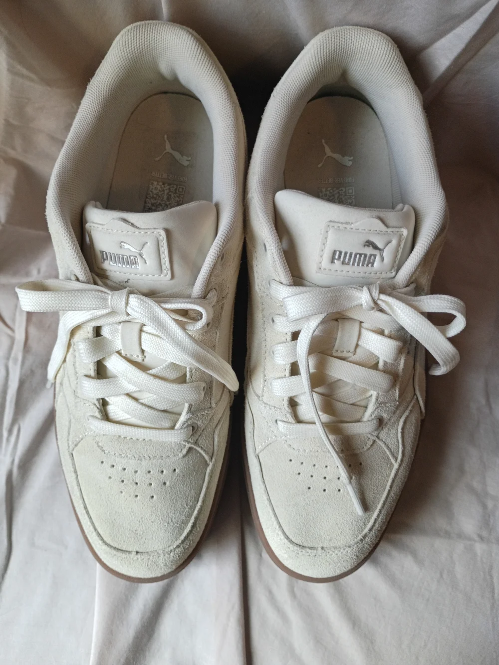 PUMA Women's Cream Platform Sneakers